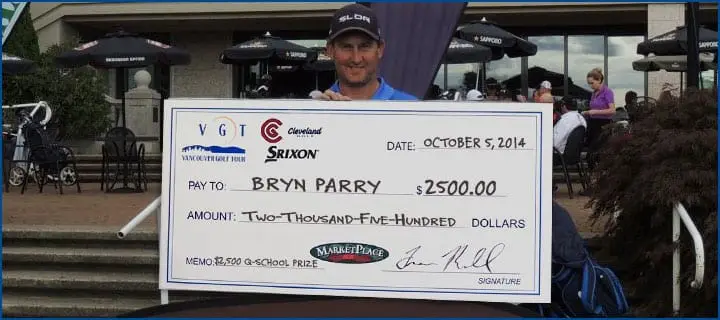 Bryn Parry 2014 CLEVELAND GOLF / SRIXON CANADA Order of Merit Champion